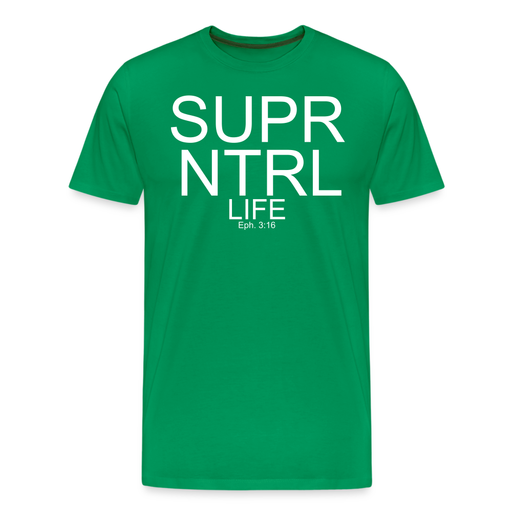 Super Natural Life Men's Premium T-Shirt - kelly green