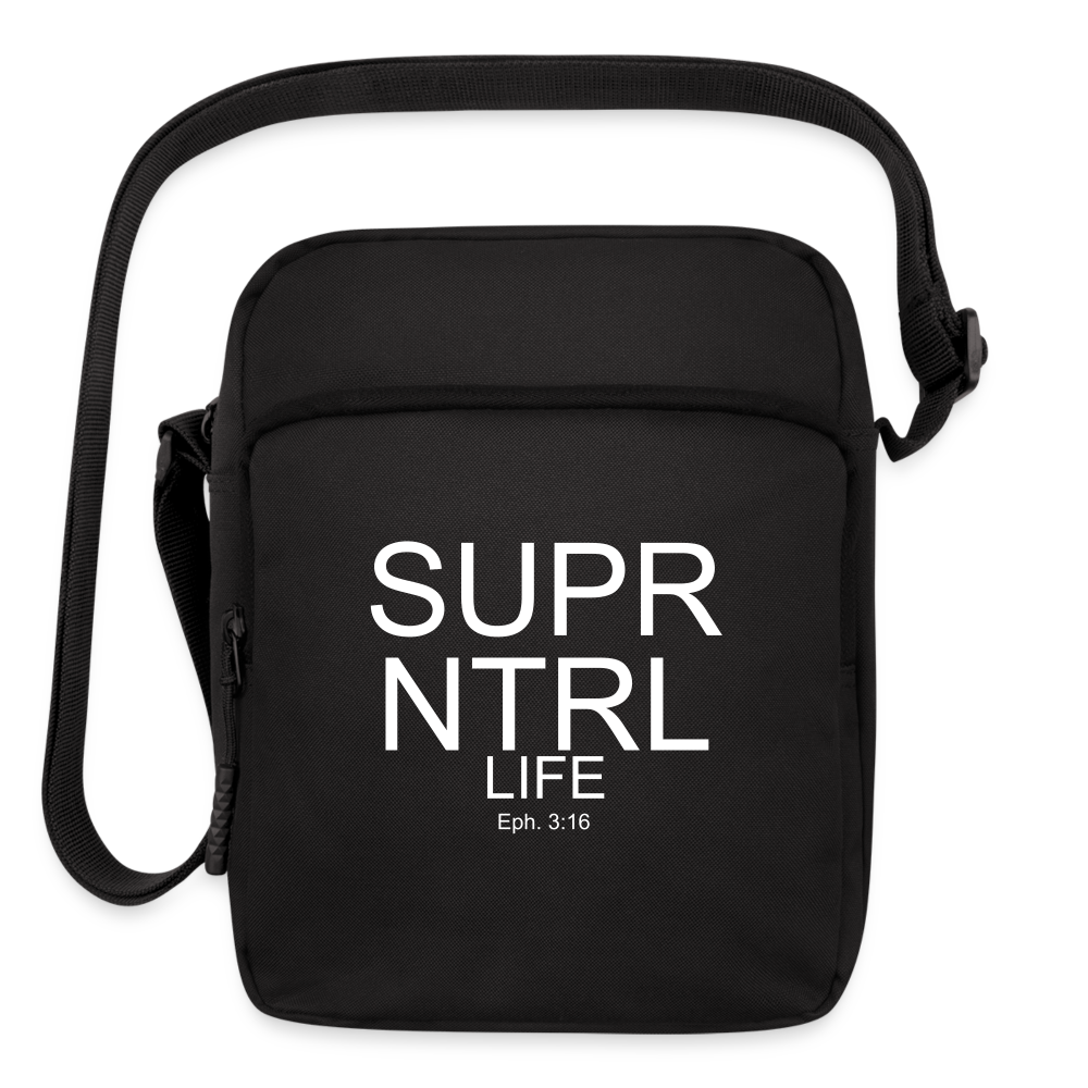 Super Natural Life Upright Crossbody Bag - black