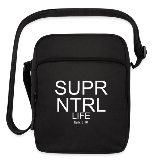 Super Natural Life Upright Crossbody Bag - black