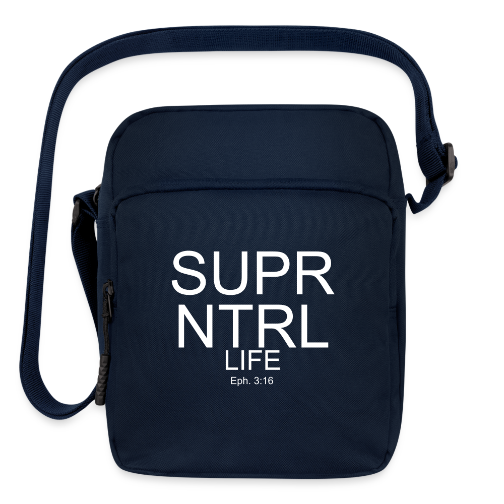 Super Natural Life Upright Crossbody Bag - navy