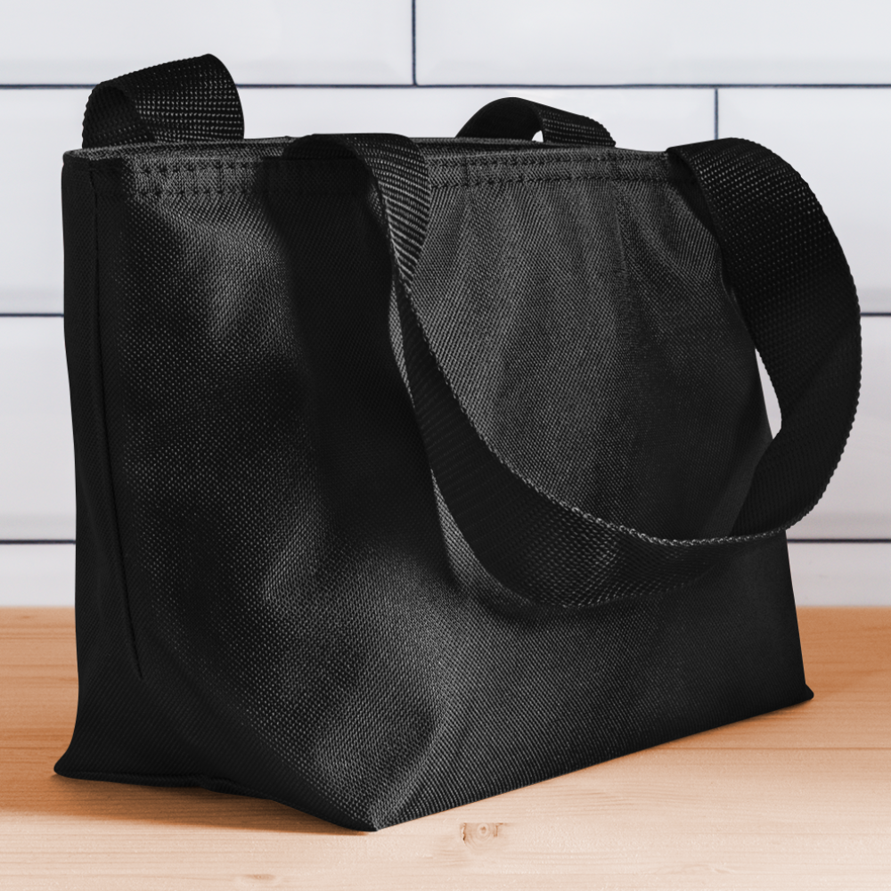 Super Natural Life Lunch Bag - black