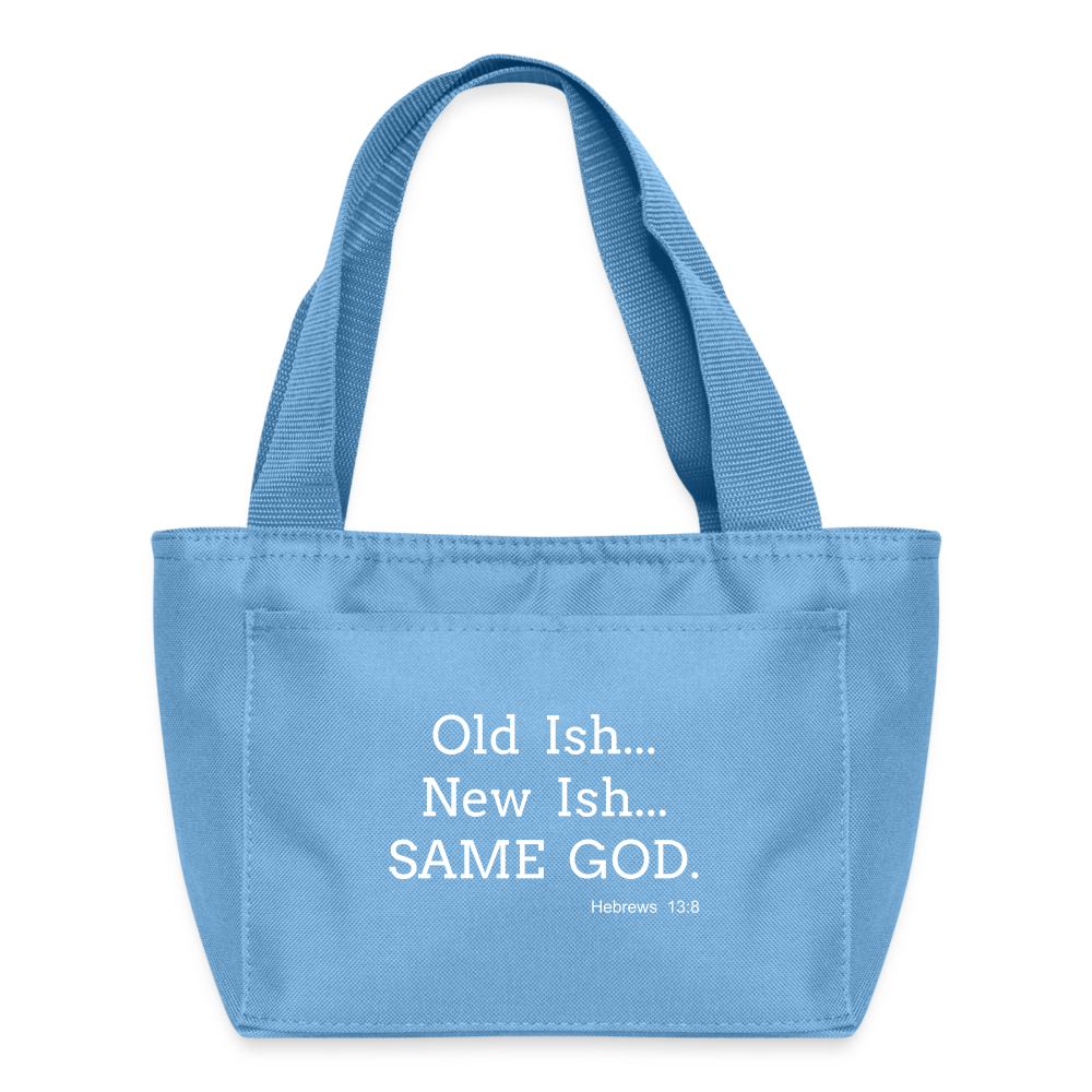 Same God Lunch Bag - light blue