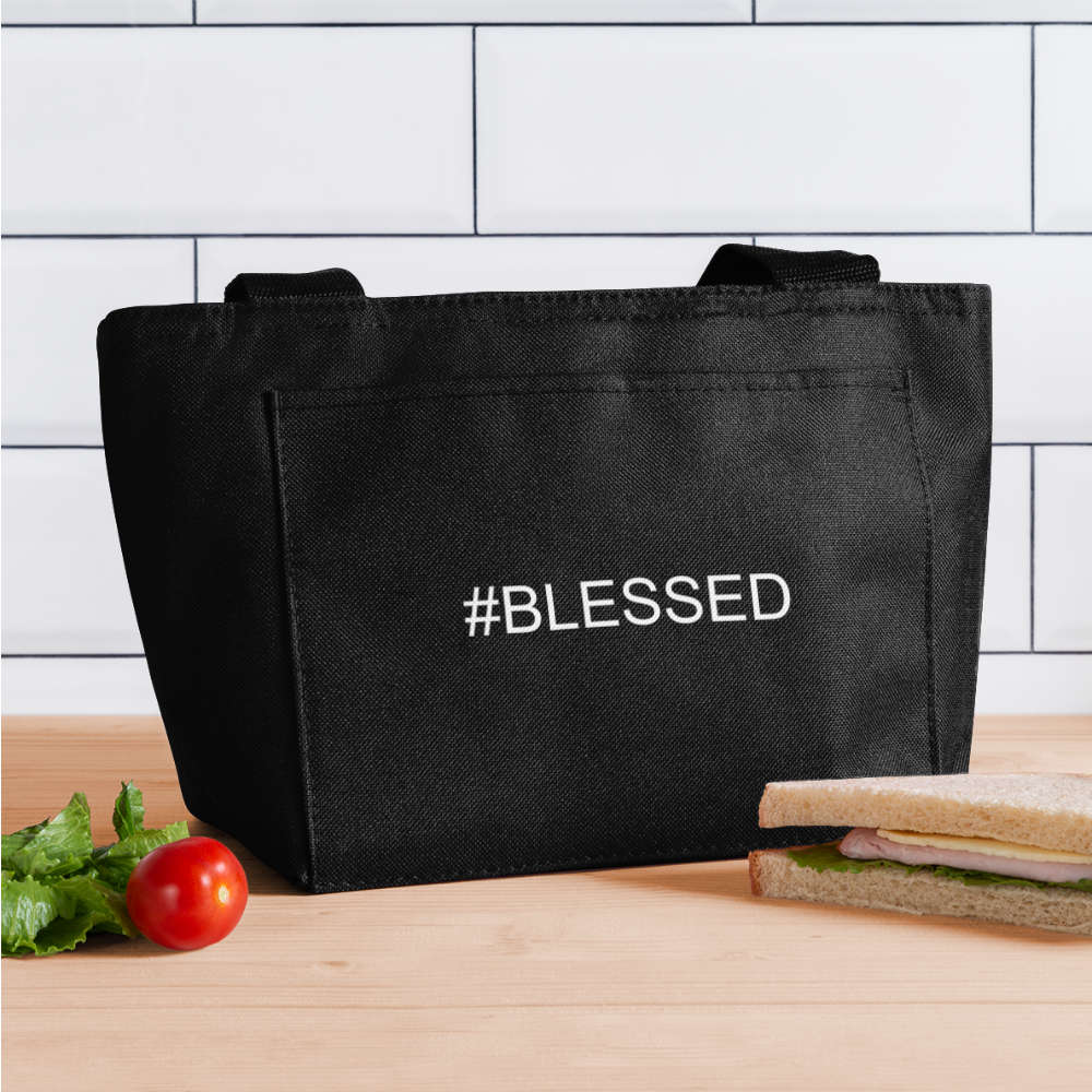 #BLESSED Lunch Box - black