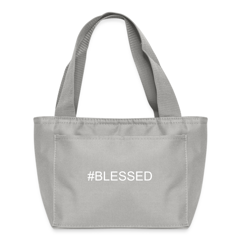 #BLESSED Lunch Box - light gray