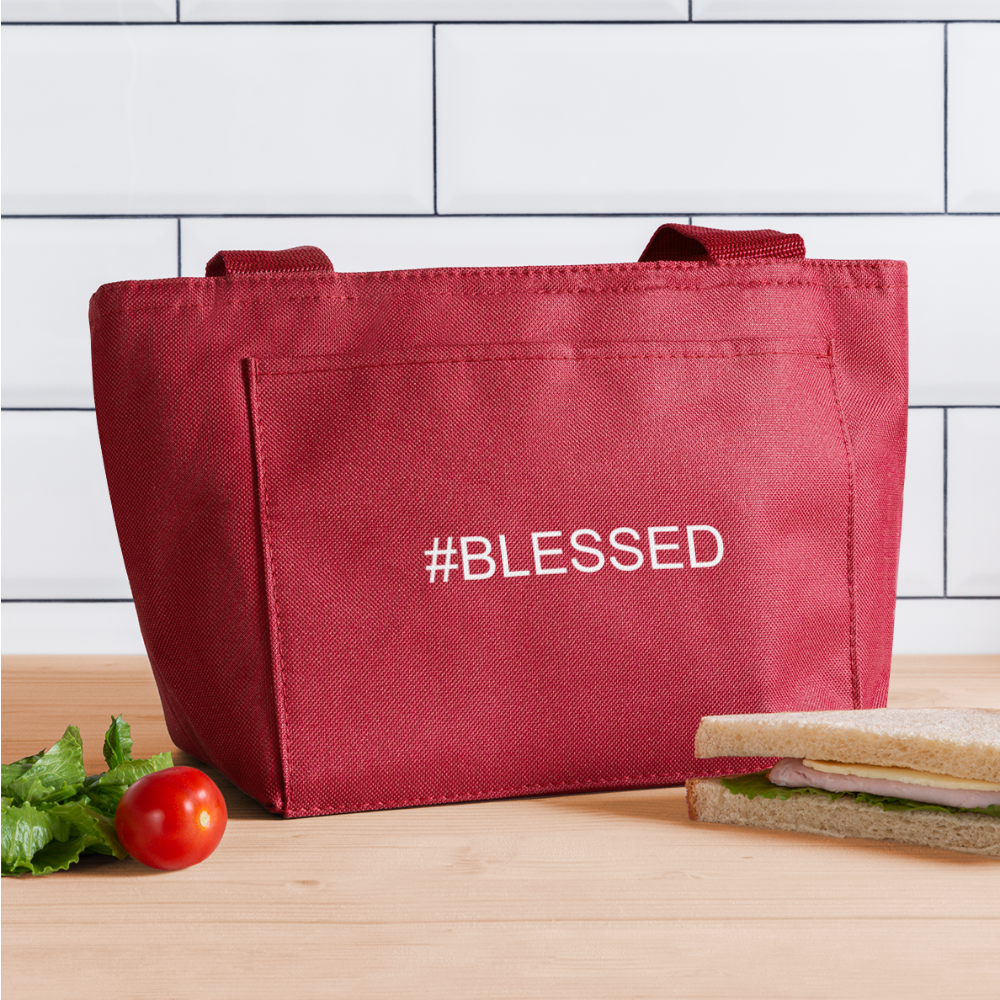 #BLESSED Lunch Box - red