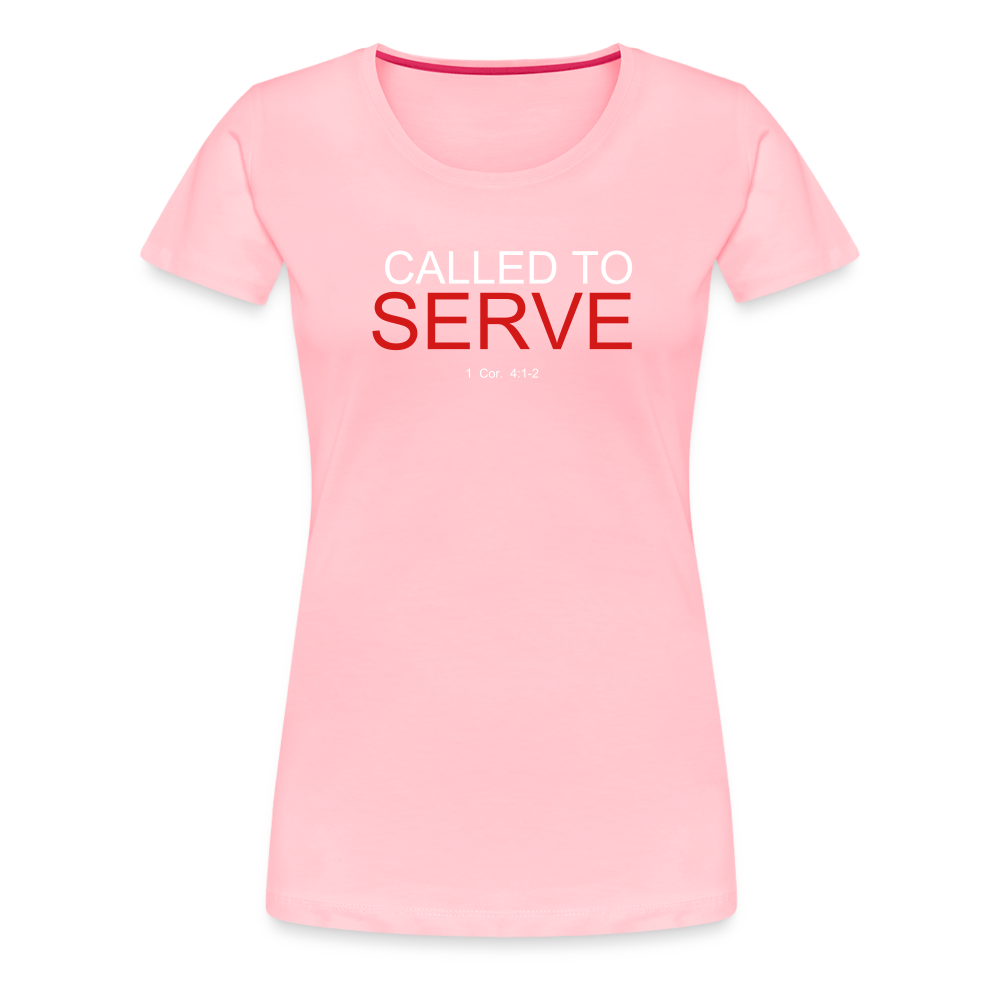 SERVE Women’s Premium T-Shirt - pink