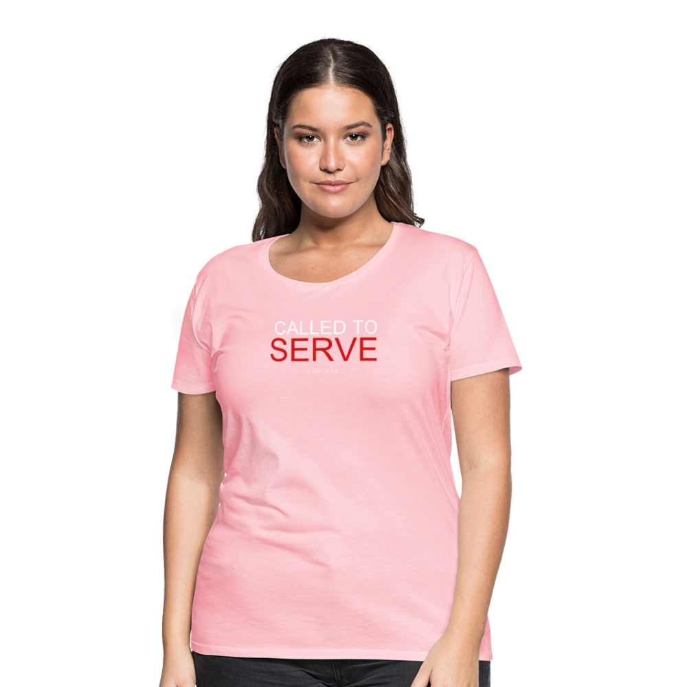 SERVE Women’s Premium T-Shirt - pink