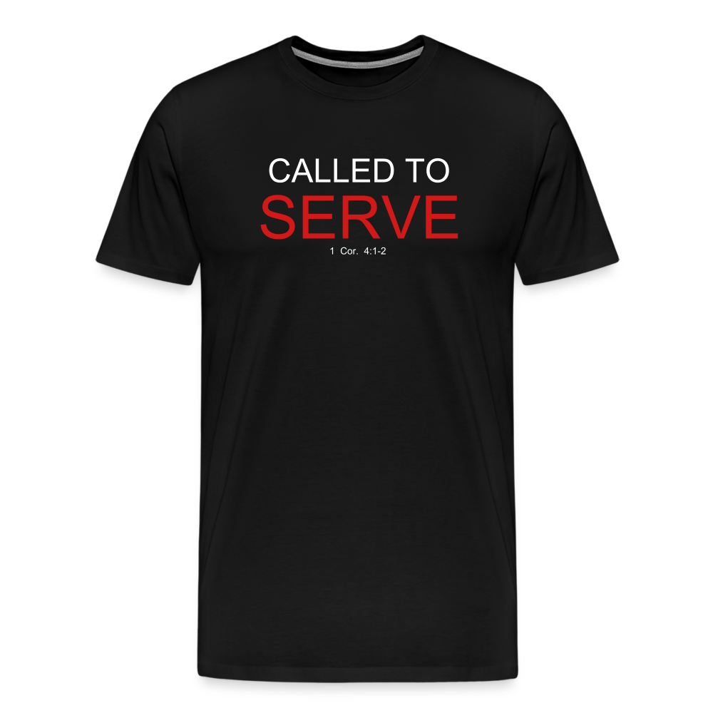 SERVE Men's Premium T-Shirt - black