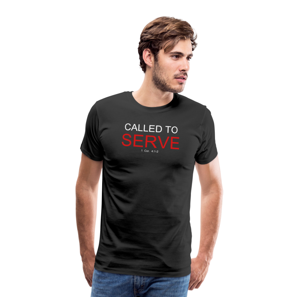 SERVE Men's Premium T-Shirt - black