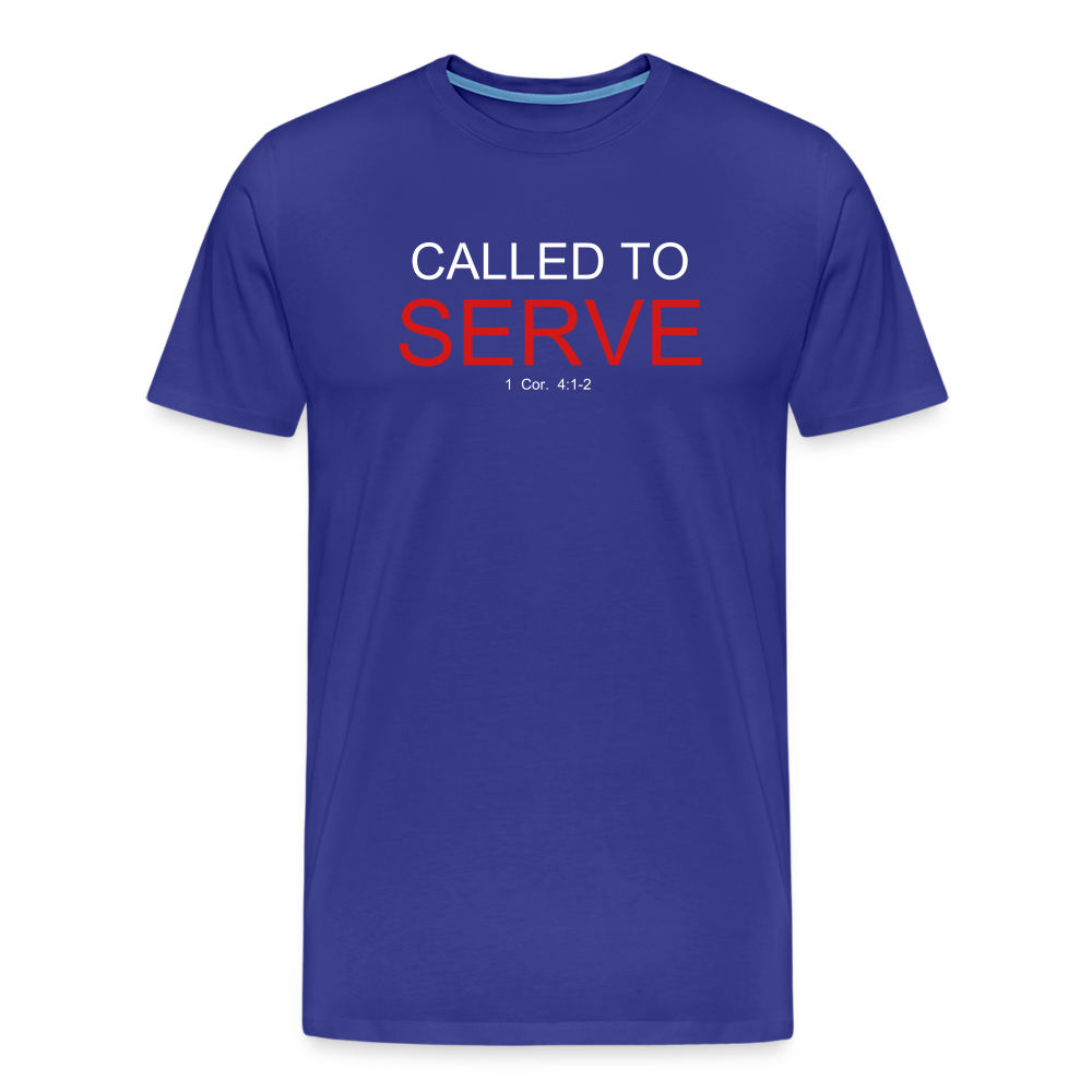 SERVE Men's Premium T-Shirt - royal blue