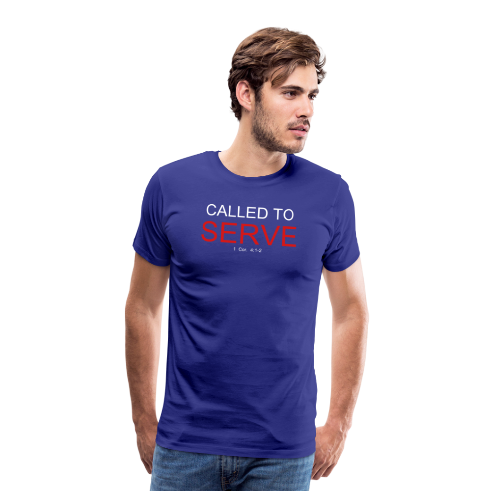 SERVE Men's Premium T-Shirt - royal blue