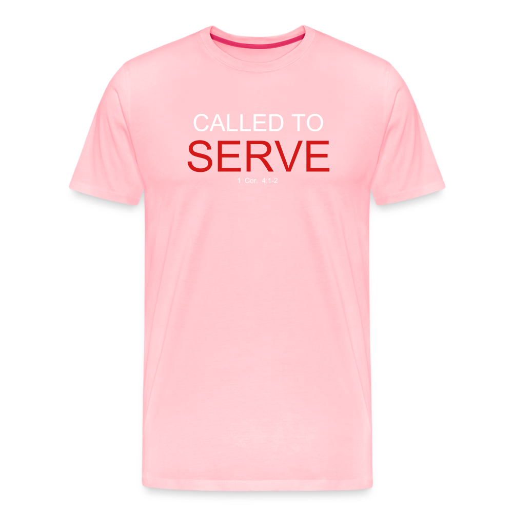 SERVE Men's Premium T-Shirt - pink