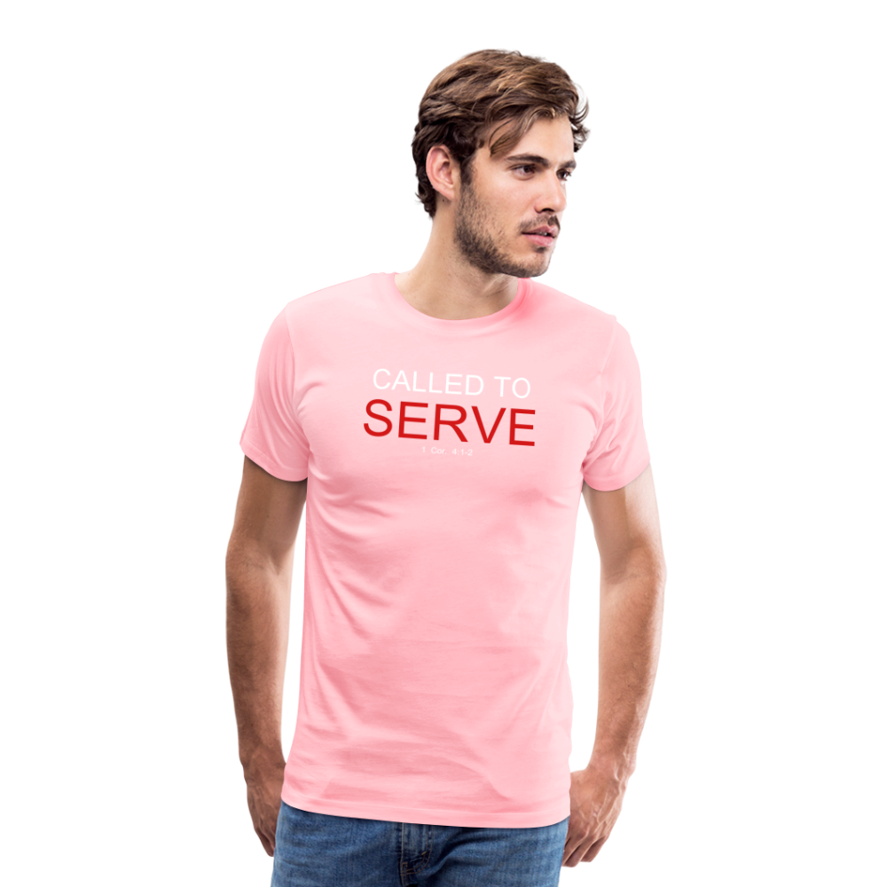 SERVE Men's Premium T-Shirt - pink