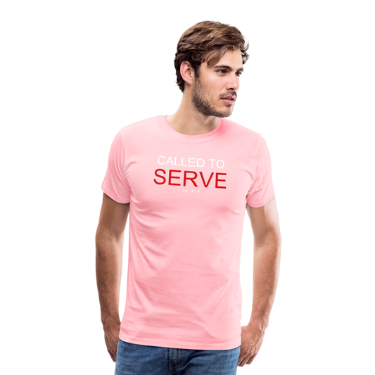 SERVE Men's Premium T-Shirt - pink