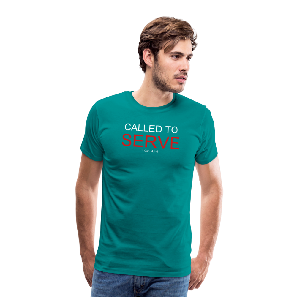 SERVE Men's Premium T-Shirt - teal