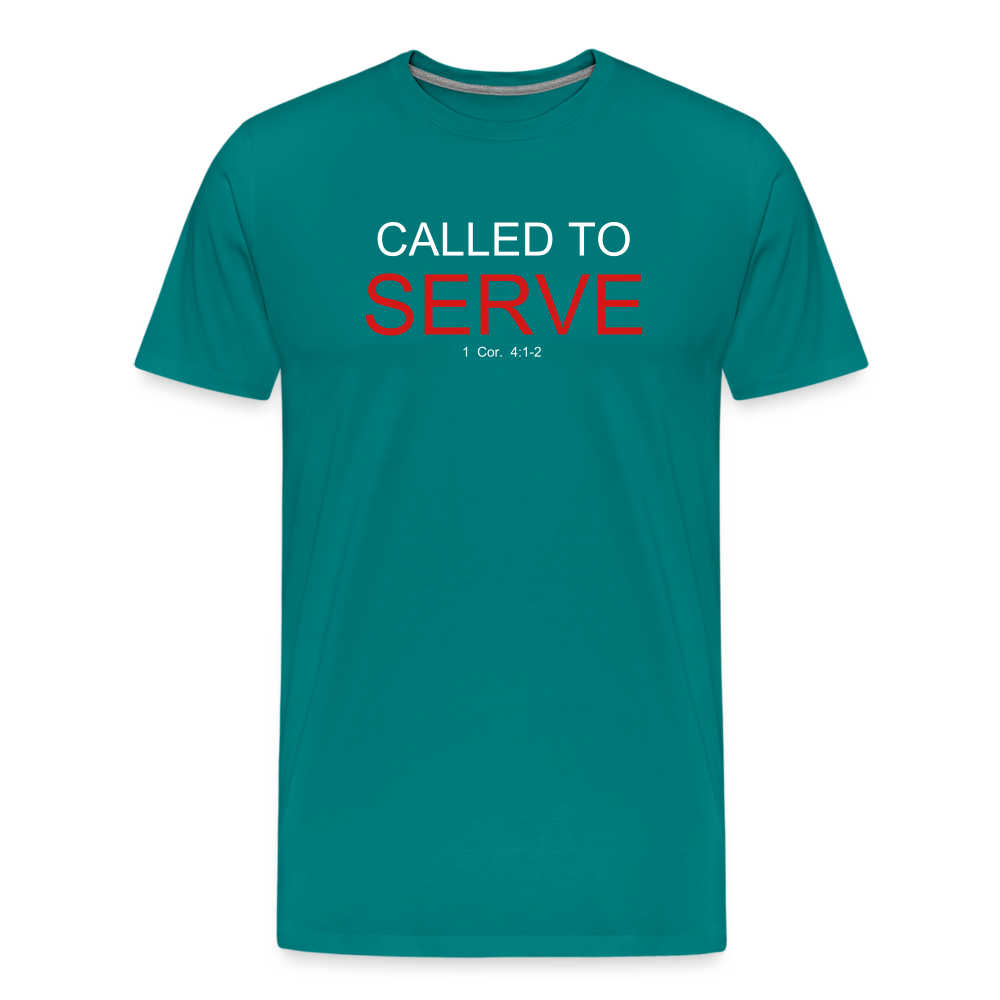 SERVE Men's Premium T-Shirt - teal