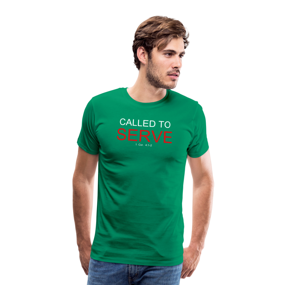 SERVE Men's Premium T-Shirt - kelly green