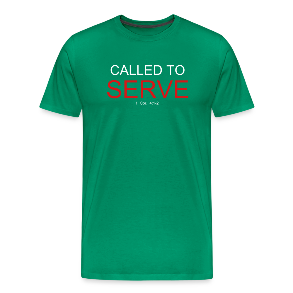 SERVE Men's Premium T-Shirt - kelly green