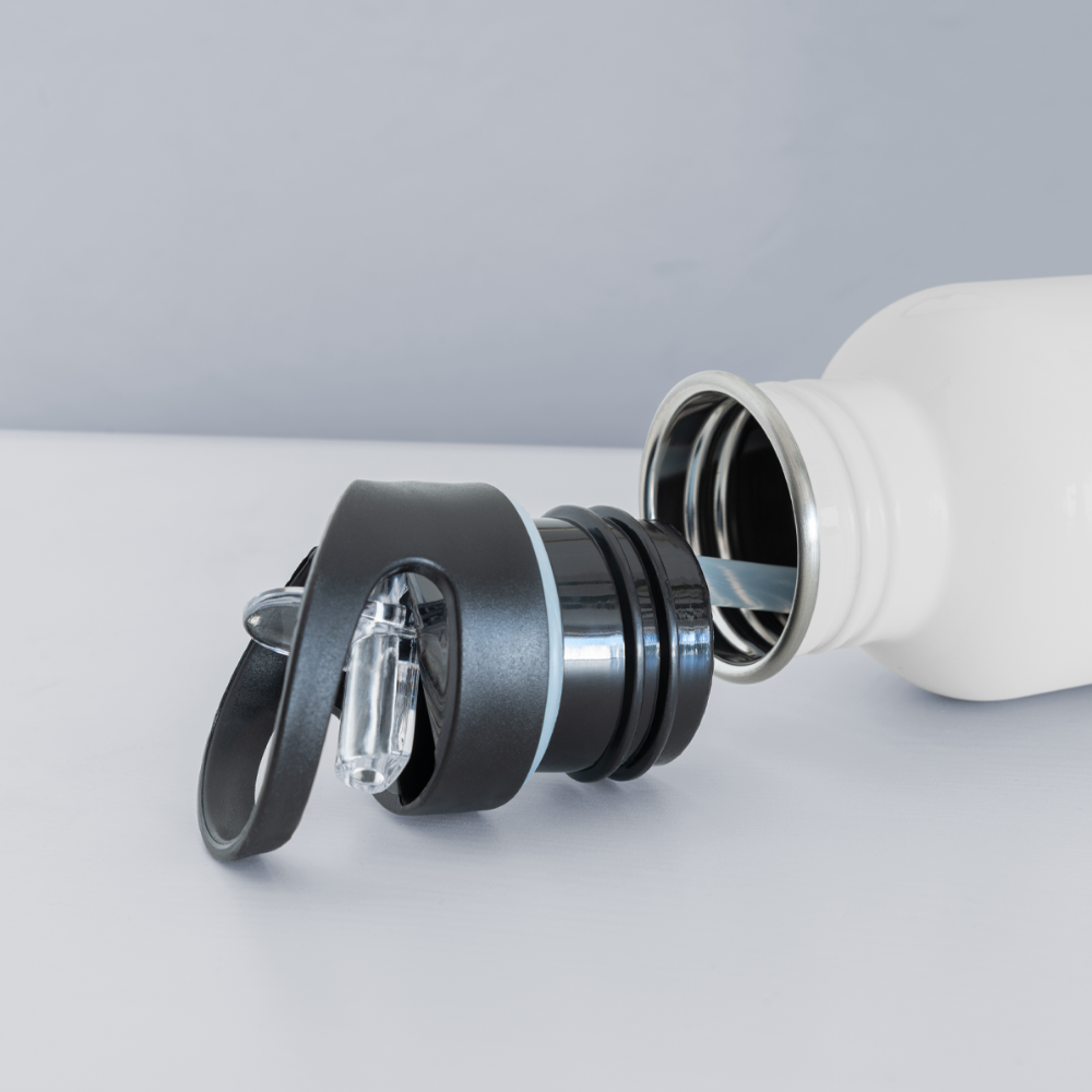 Created Water Bottle - white