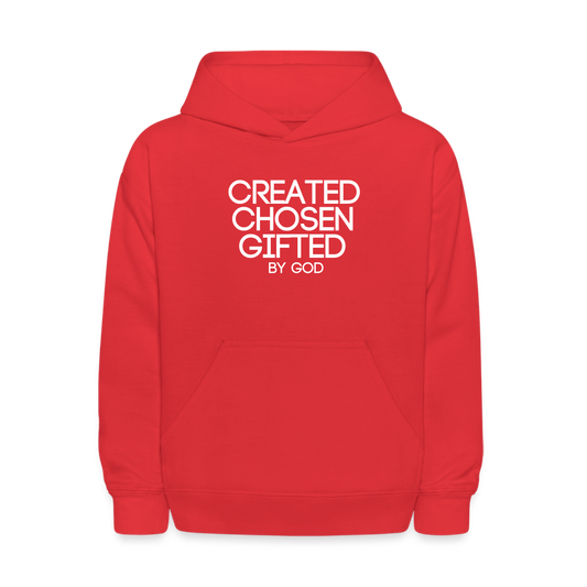 Created Kids' Hoodie - red