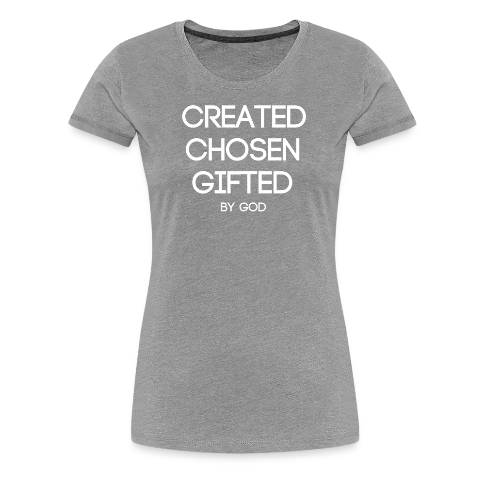 Created Women’s Premium T-Shirt - heather gray