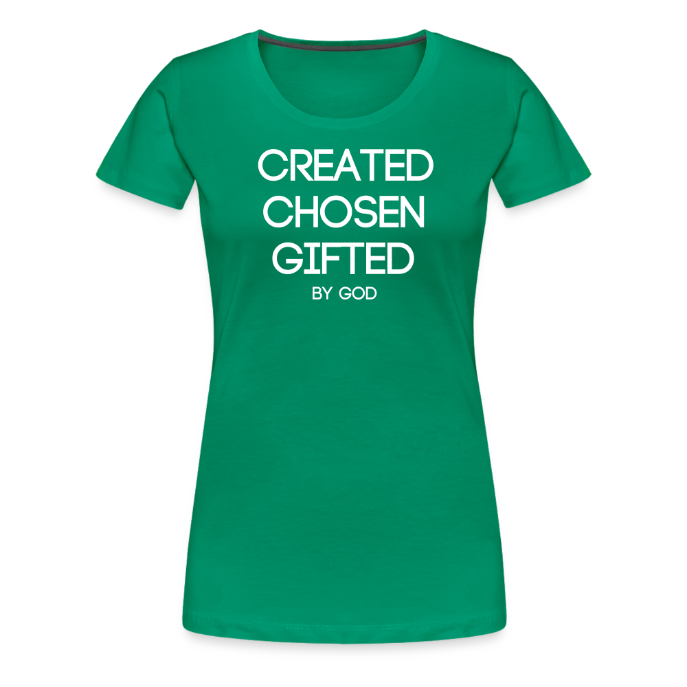 Created Women’s Premium T-Shirt - kelly green
