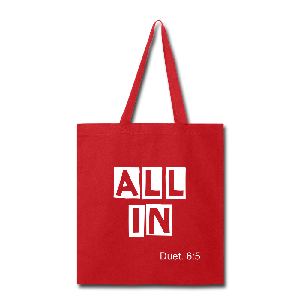 ALL IN Tote Bag Elisheba M6:33
