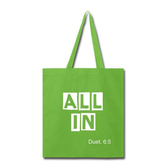ALL IN Tote Bag Elisheba M6:33