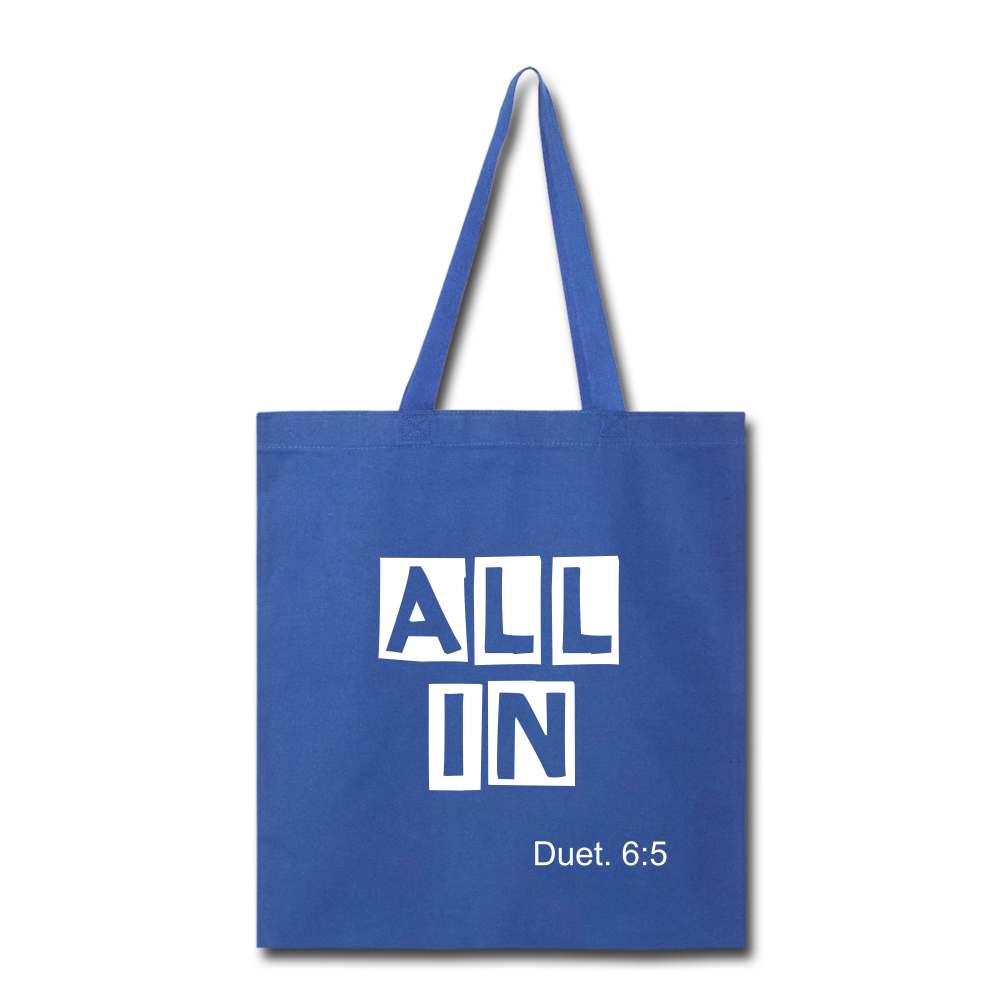 ALL IN Tote Bag Elisheba M6:33