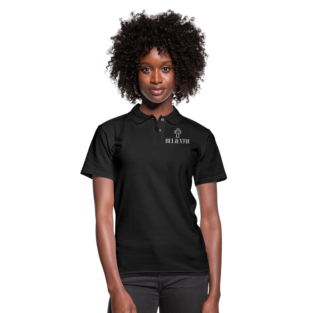 Believer Women's Pique Polo Shirt Elisheba M6:33