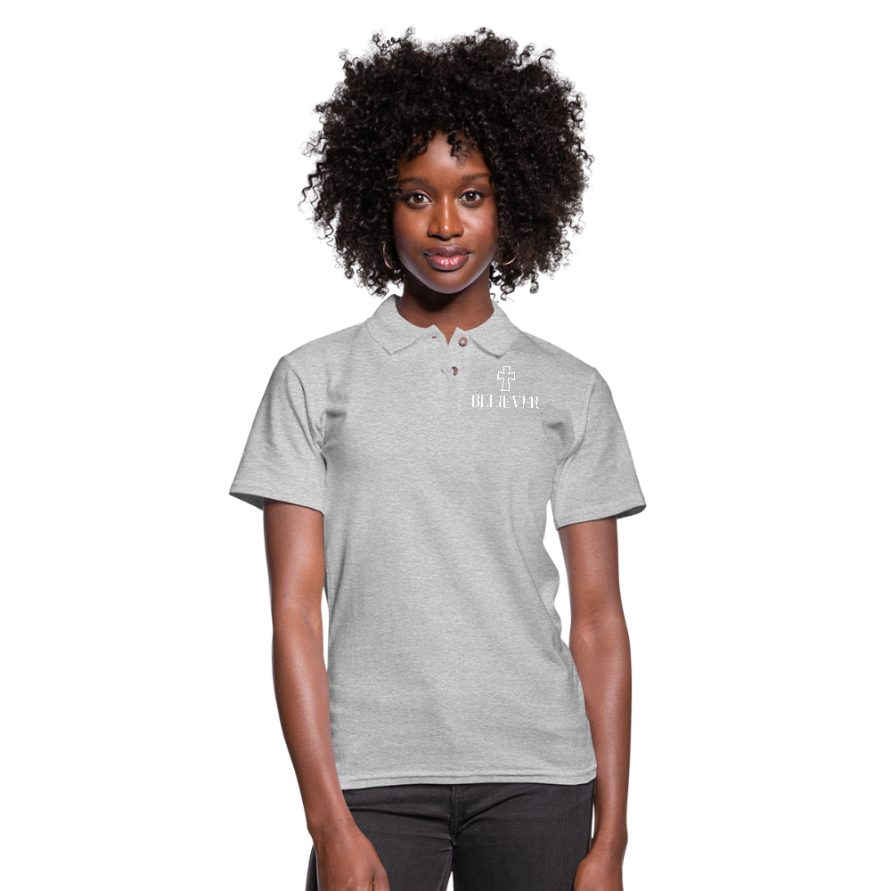 Believer Women's Pique Polo Shirt Elisheba M6:33