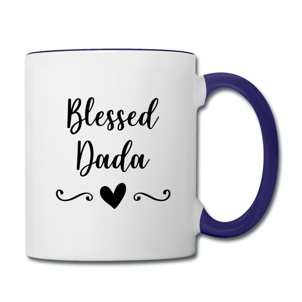 Blessed Dada Contrast Coffee Mug Elisheba M6:33