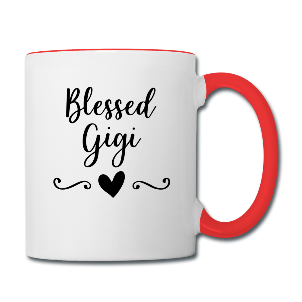Blessed Gigi Contrast Coffee Mug Elisheba M6:33