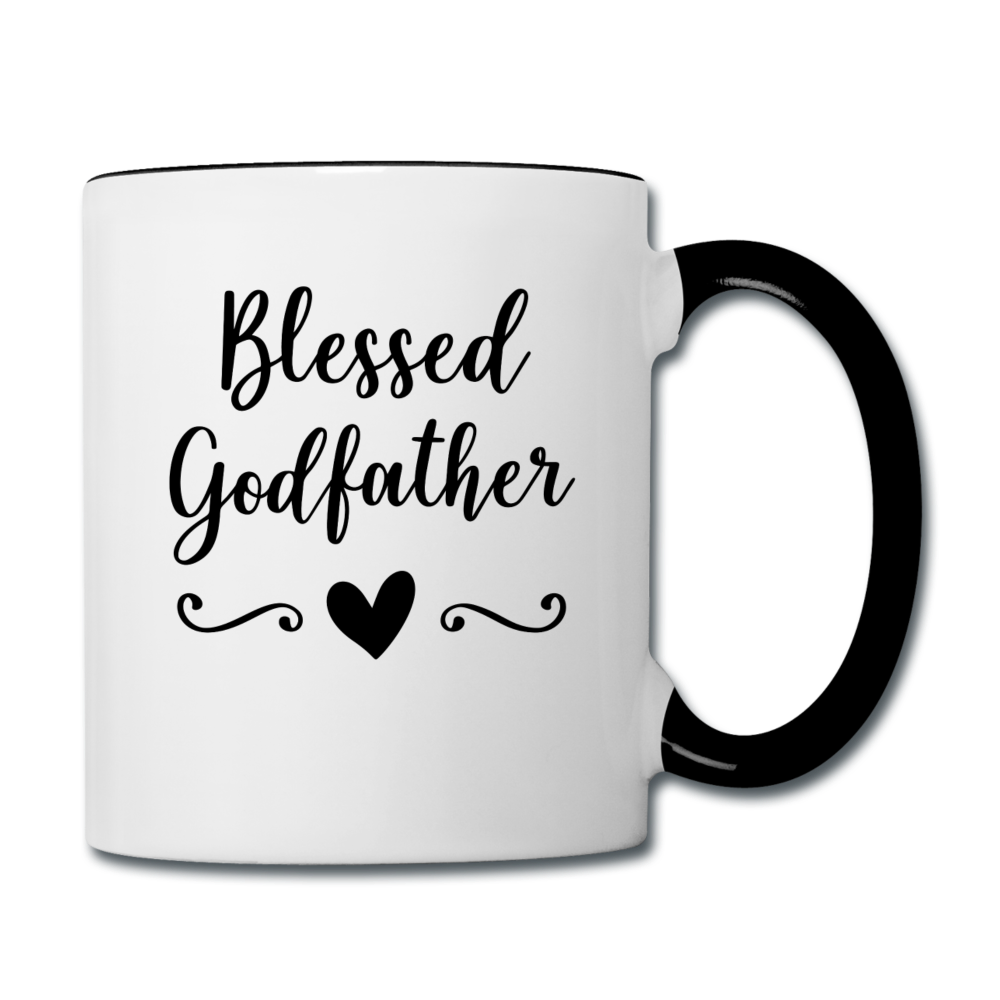 Blessed Godfather Contrast Coffee Mug Elisheba M6:33