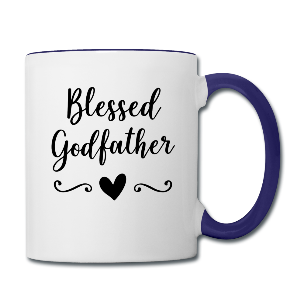 Blessed Godfather Contrast Coffee Mug Elisheba M6:33