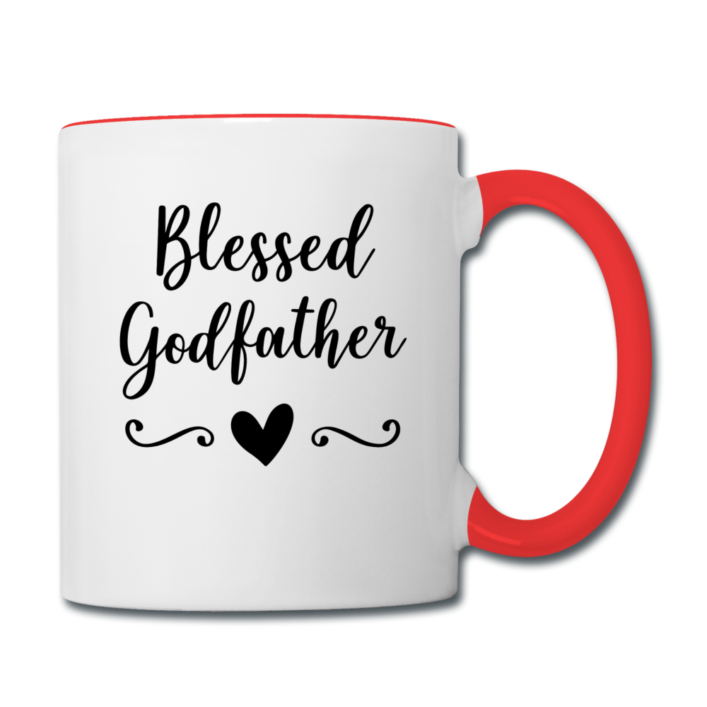 Blessed Godfather Contrast Coffee Mug Elisheba M6:33