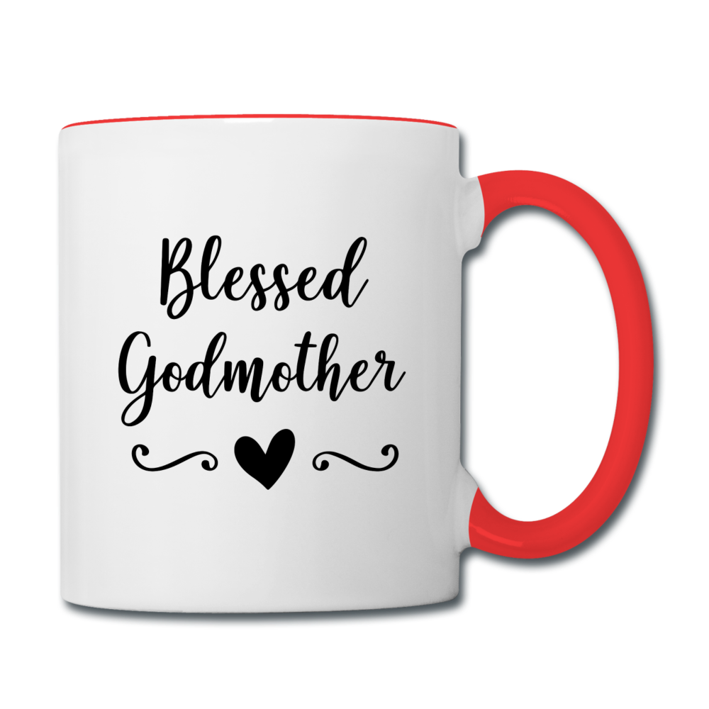 Blessed Godmother Contrast Coffee Mug Elisheba M6:33