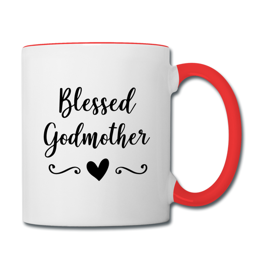 Blessed Godmother Contrast Coffee Mug Elisheba M6:33