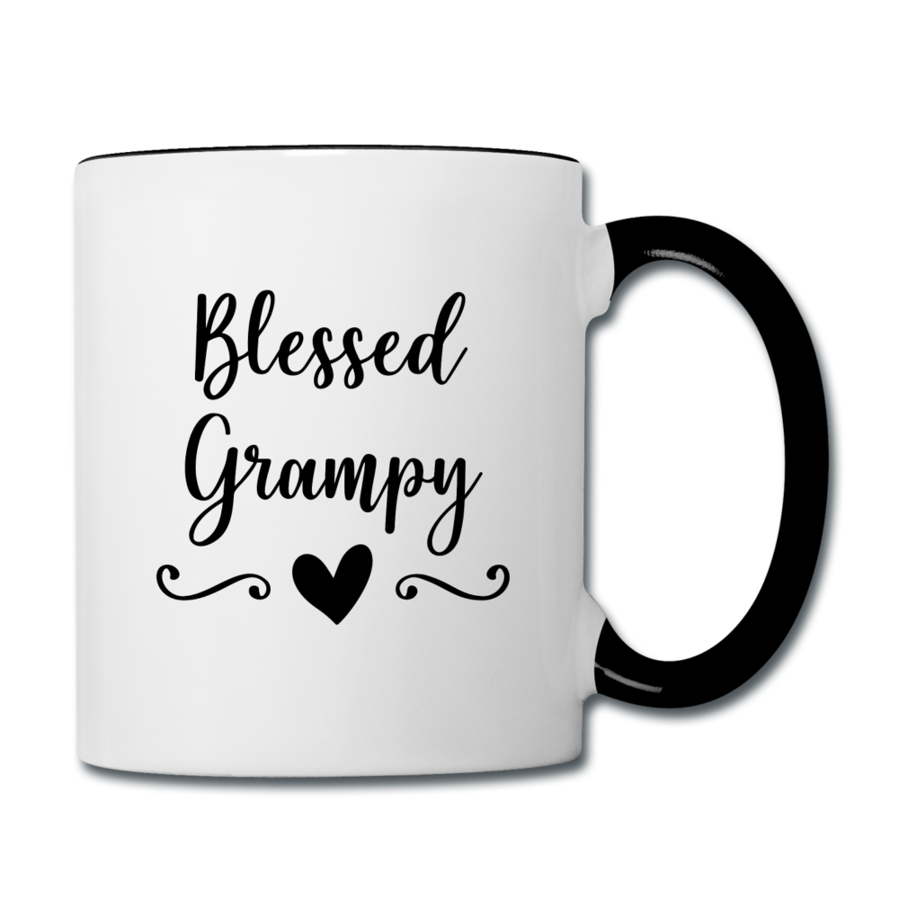 Blessed Grampy Contrast Coffee Mug Elisheba M6:33