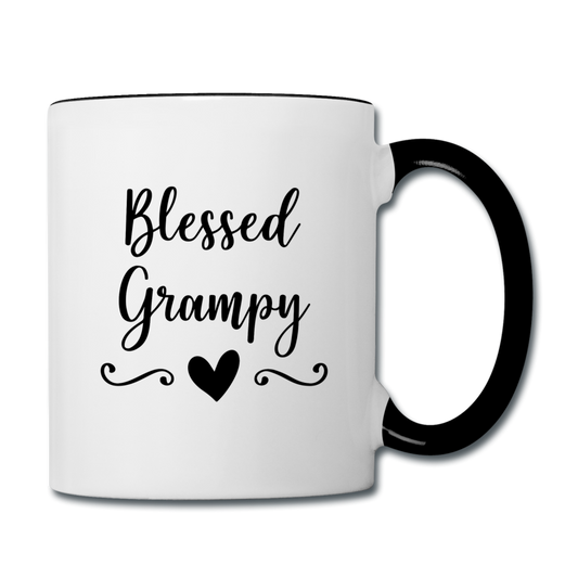 Blessed Grampy Contrast Coffee Mug Elisheba M6:33