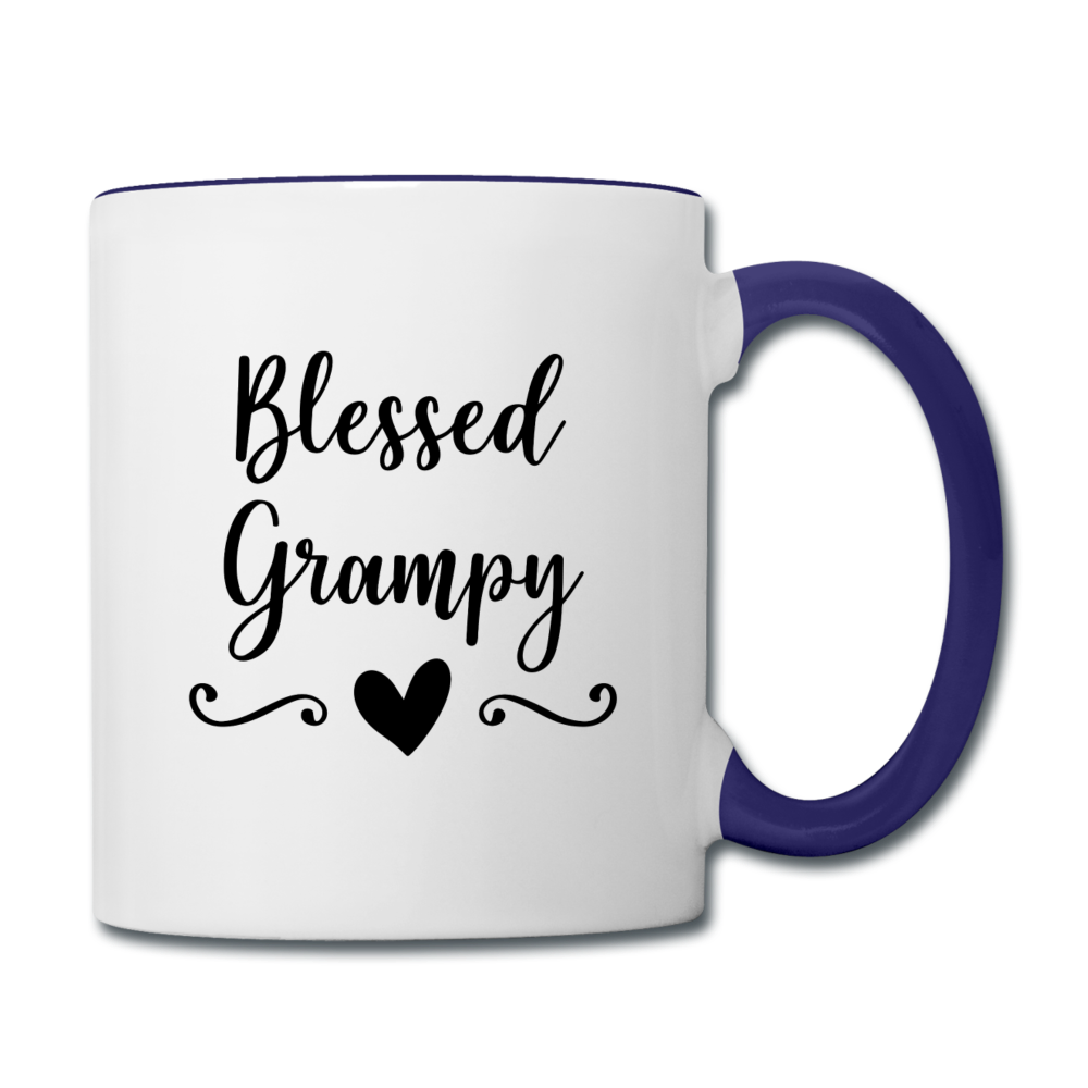Blessed Grampy Contrast Coffee Mug Elisheba M6:33