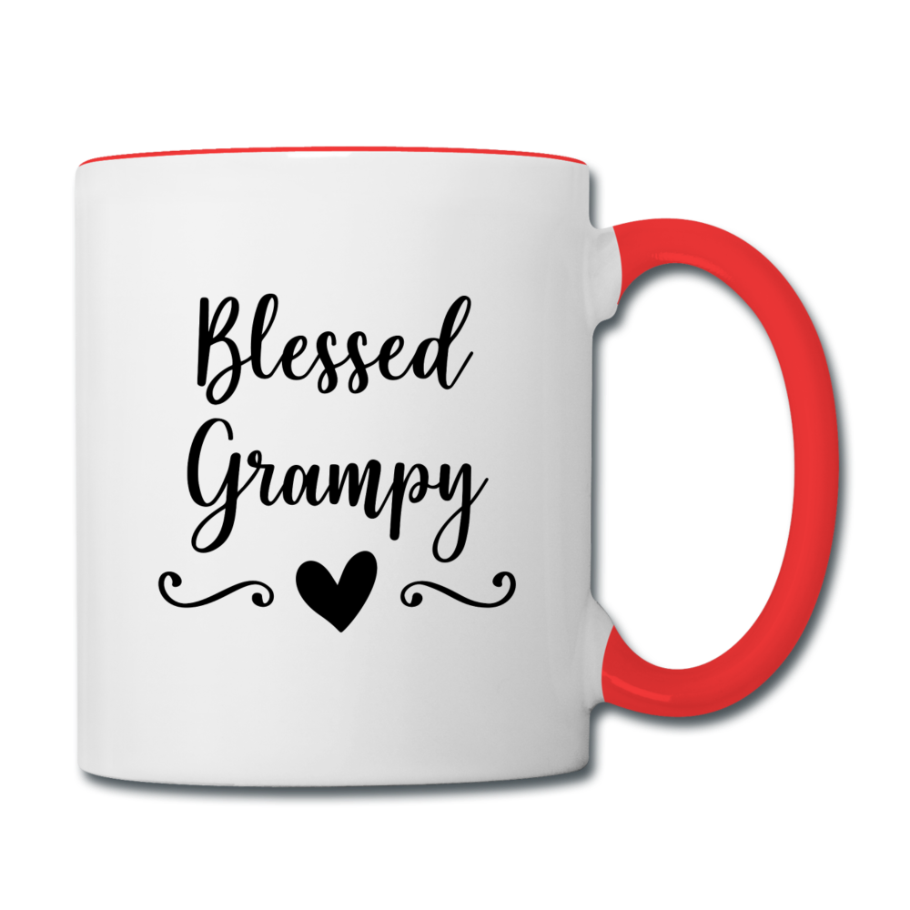 Blessed Grampy Contrast Coffee Mug Elisheba M6:33