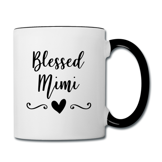 Blessed Mimi Contrast Coffee Mug Elisheba M6:33