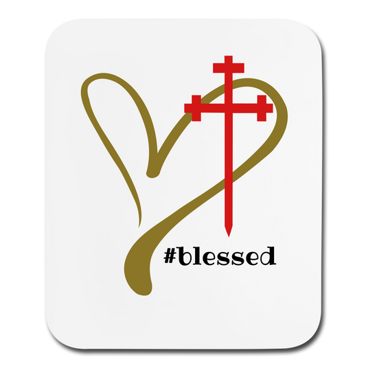 Blessed Mouse pad Vertical Elisheba M6:33