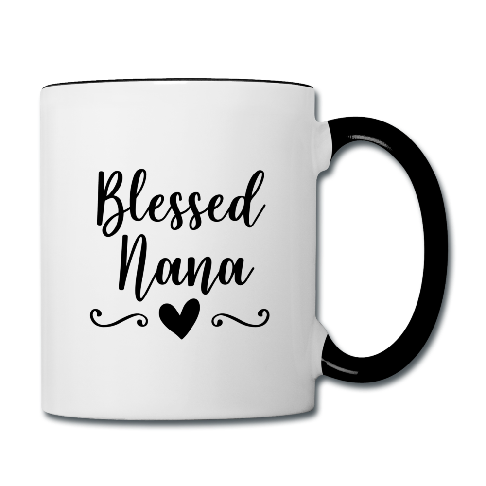 Blessed Nana Contrast Coffee Mug Elisheba M6:33