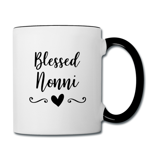 Blessed Nonni Contrast Coffee Mug Elisheba M6:33