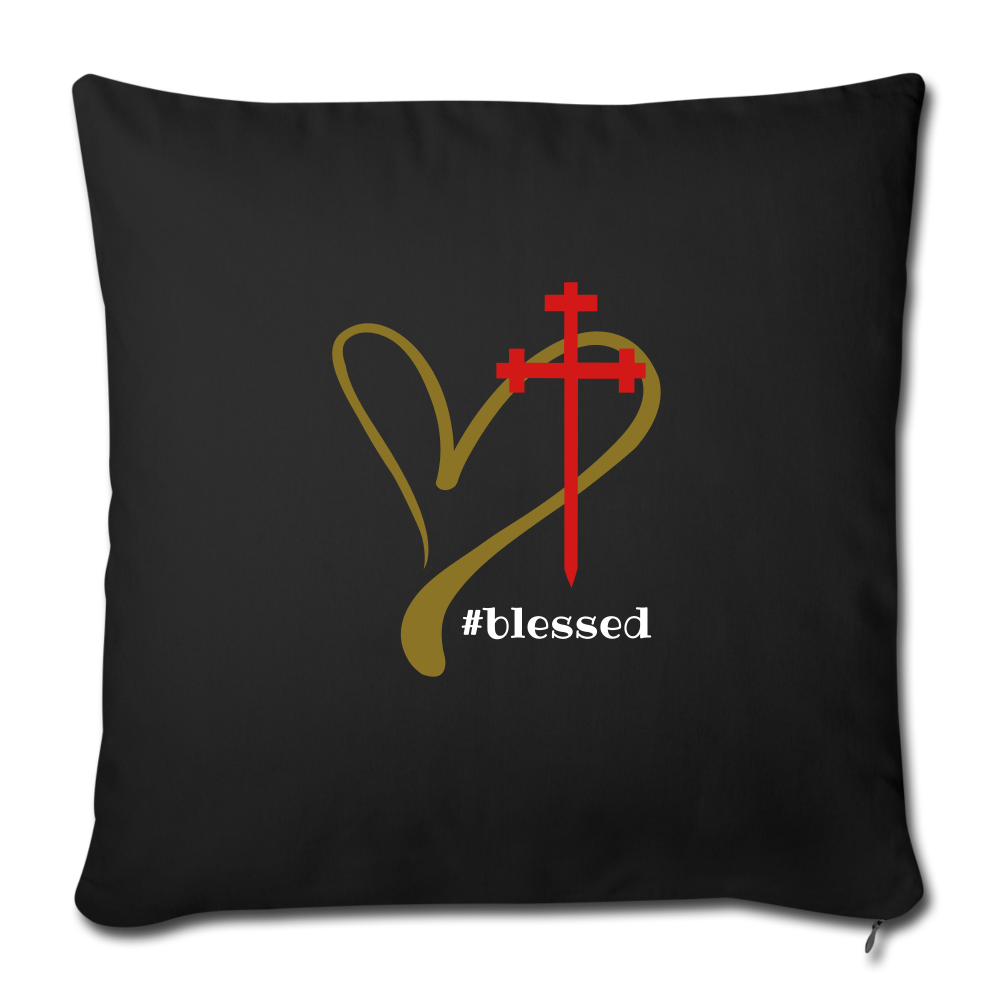 Blessed Throw Pillow Cover Elisheba M6:33