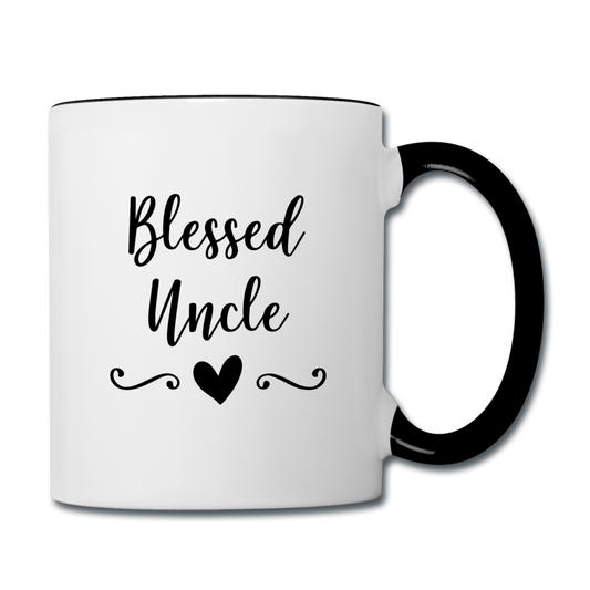 Blessed Uncle Contrast Coffee Mug Elisheba M6:33