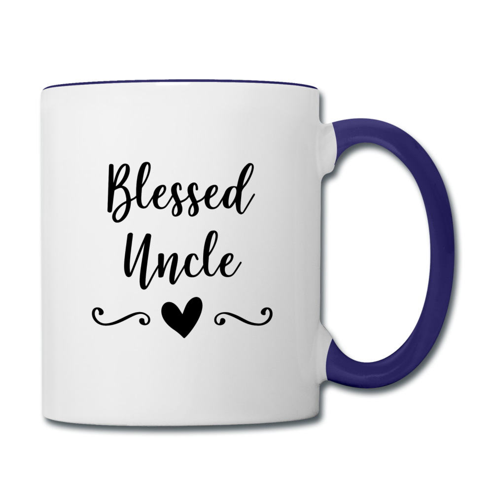 Blessed Uncle Contrast Coffee Mug Elisheba M6:33
