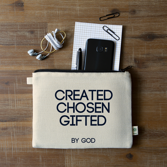 Created Carry All Pouch Elisheba M6:33